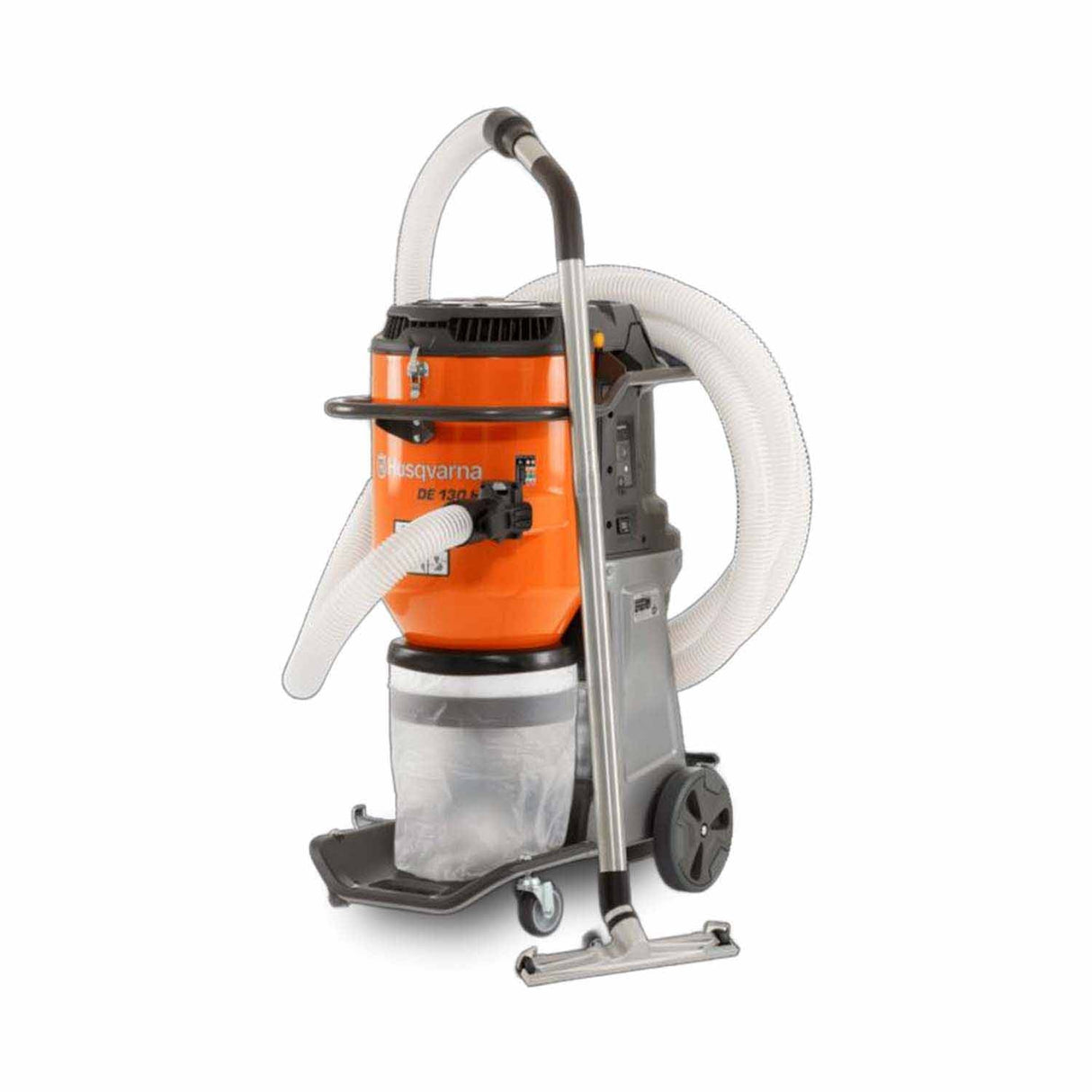 Husqvarna 970519505 DE 130 H Single-Phase H/HEPA Dust Extractor, 230V 30A