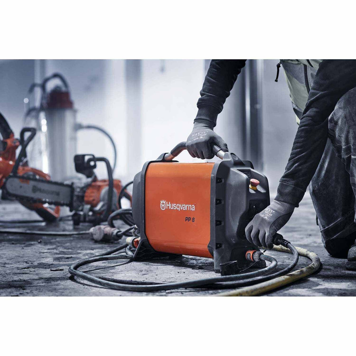 Husqvarna 970537402 PP 8 Electric Power Pack for PRIME Equipment and WS 8, 1- & 3-Phase - 3