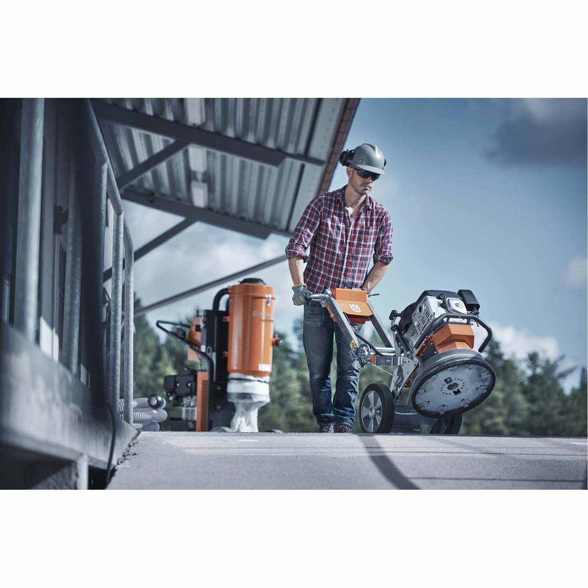 Husqvarna 970704601 PG 400 Petrol 9 HP Single-Disc Floor Grinder (1 Unit) - 6