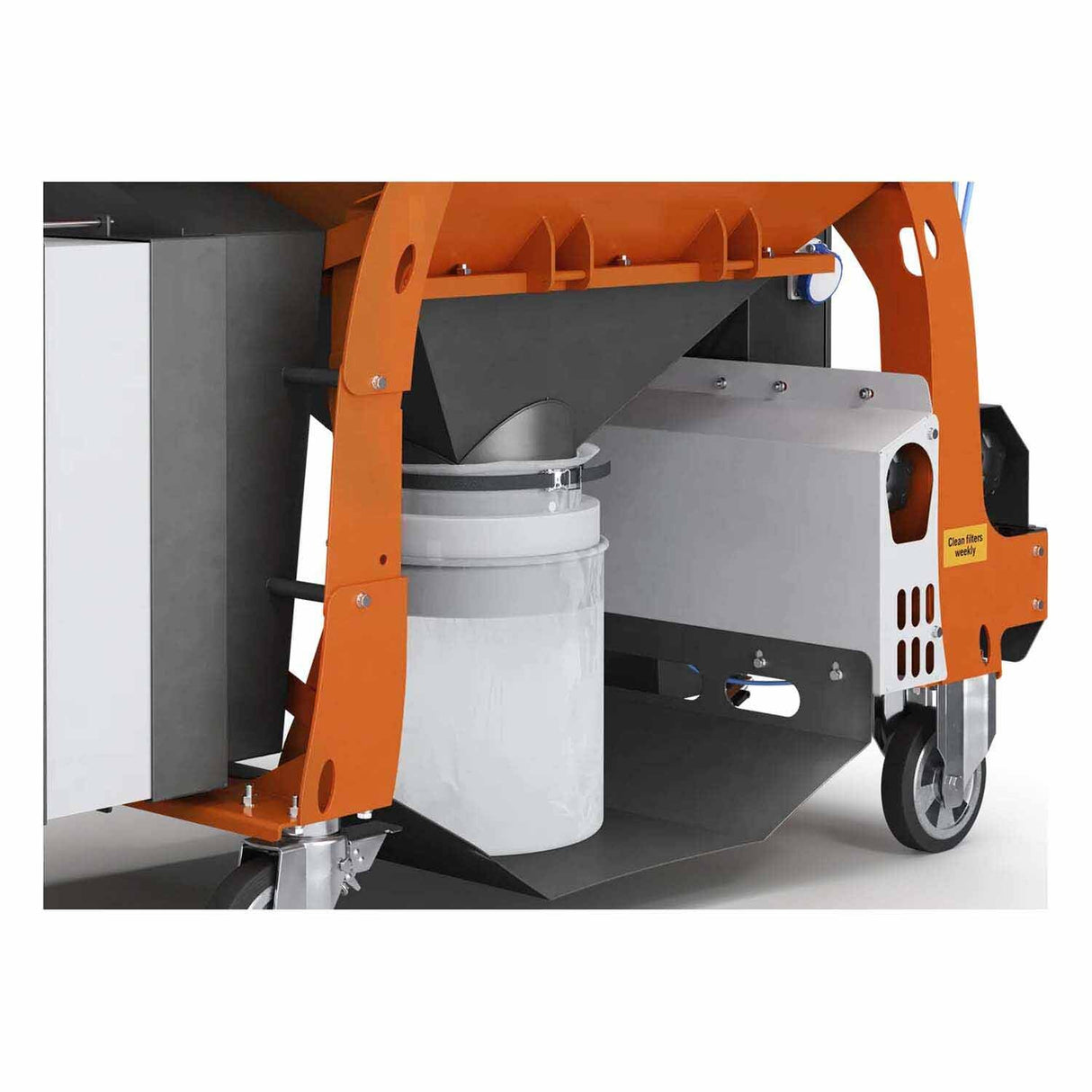 Husqvarna 970705202 Blastrac DC 975 480V Dust Collector with HEPA/Longopac Option - 5