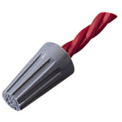 Ideal 30-071 Wire-Nut 71B Wire Connector, Gray
