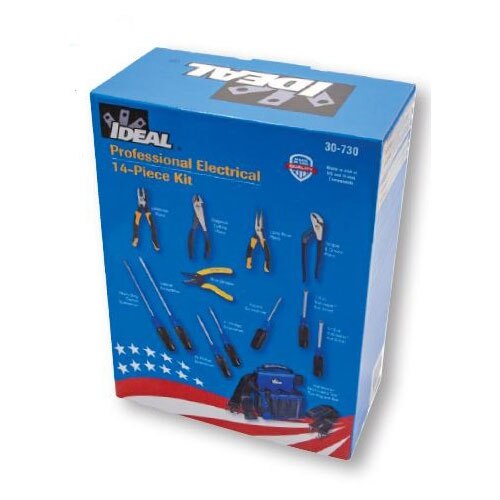 IDEAL Industries 30-730 14-Piece Professional Electrical Tool Kit - 2
