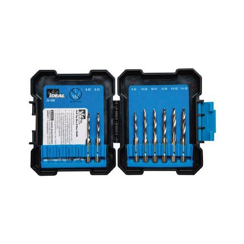 IDEAL 36-600 Standard Drill/Tap 8pc Kit