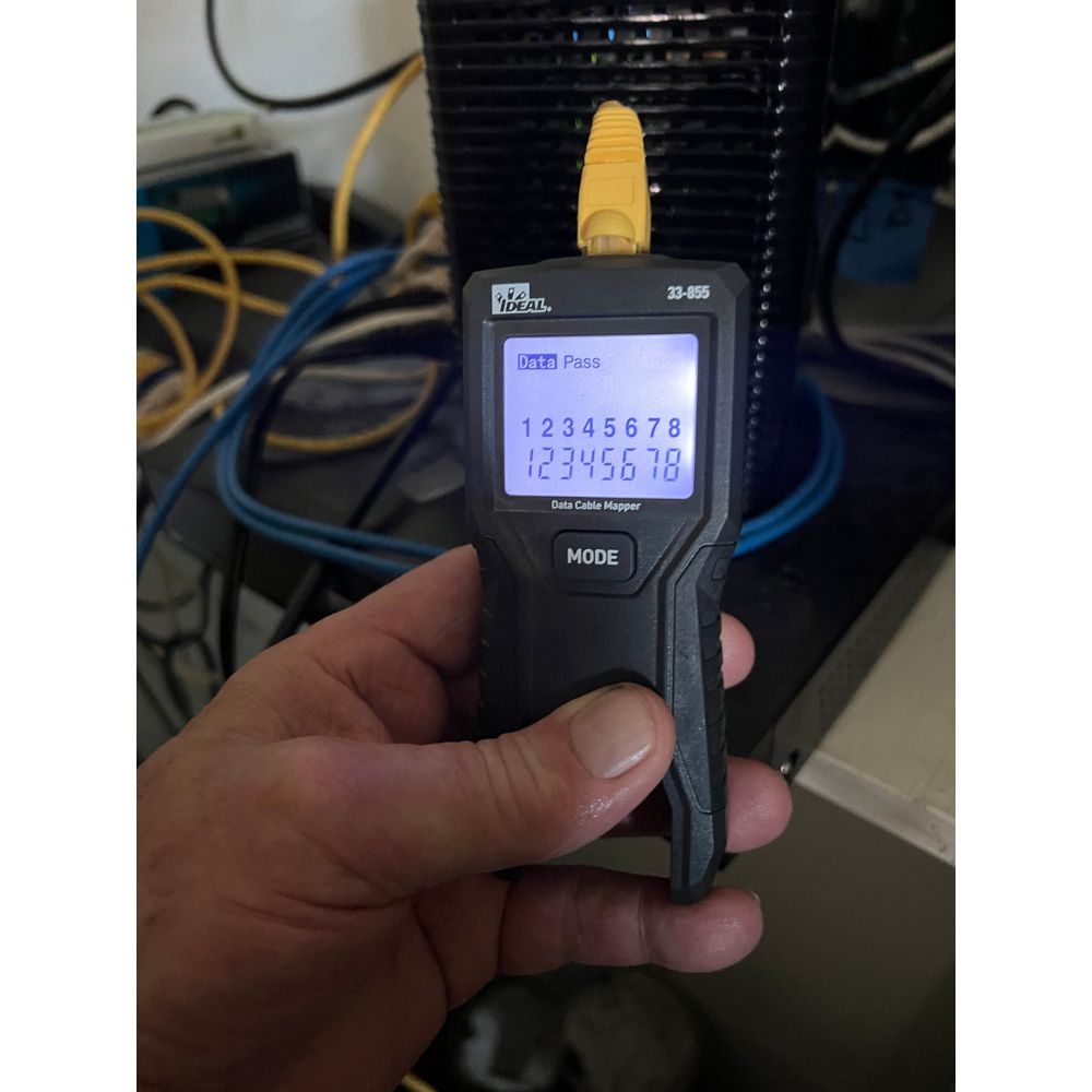 Ideal 33-855 Data/Ethernet LCD Wiremapper - 7