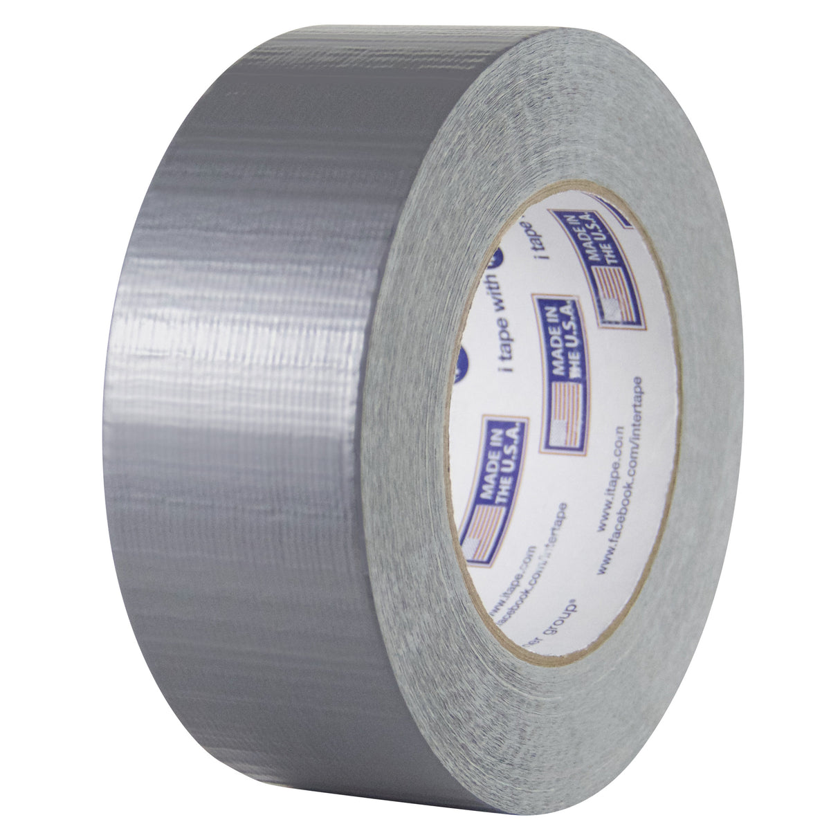Intertape 5672 AC10 7 Mil Utility Duct Tape - Silver 72MM X 54.8M IPG-IPG 16