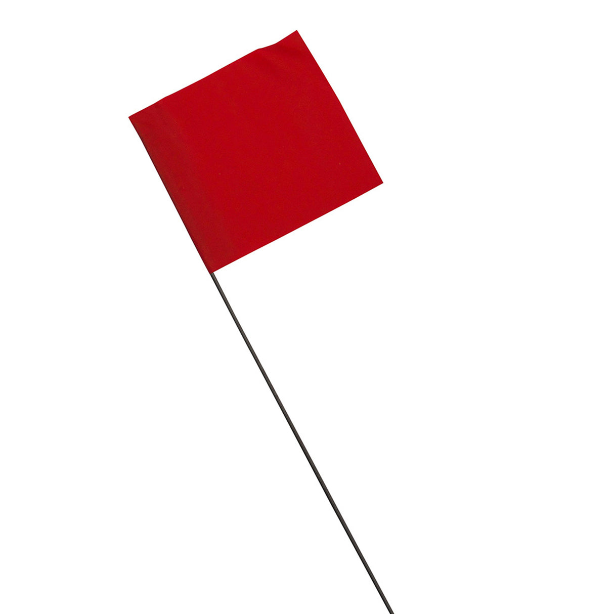 Intertape 900-RDPK FLAGS 3.2 mil PVC Flag on 21" Wire - FLAG Red 2.5" X 3.5" X 21"PLAIN 10