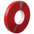 Intertape AFT200C02433 AFT200C 19.6 Mil Clear Acrylic Foam Tape - AFT200C Clear 24MM X 33M PL-IP 9
