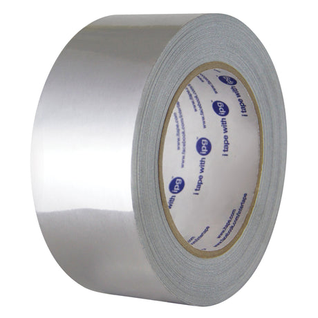 Intertape ALF150L0250 ALF150L 1.5 Mil Utility Aluminum Foil Tape With Liner - Silver 48MM X 45.7M IP-IP24