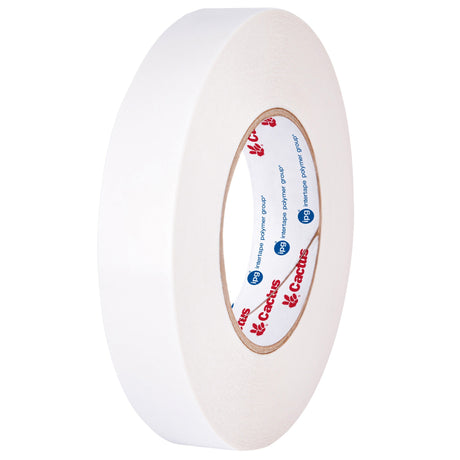 Intertape Y291M00560 Y291M 3.5 Mil Differential DC PET Acrylic Perm/Clean Removal -  Clear .5" X 60YD PLN-PLN 96