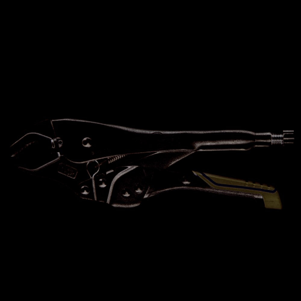 Vise-Grip IRHT82573 Fast Release Curved Jaw Locking Plier Reduced Hand Span, 10"