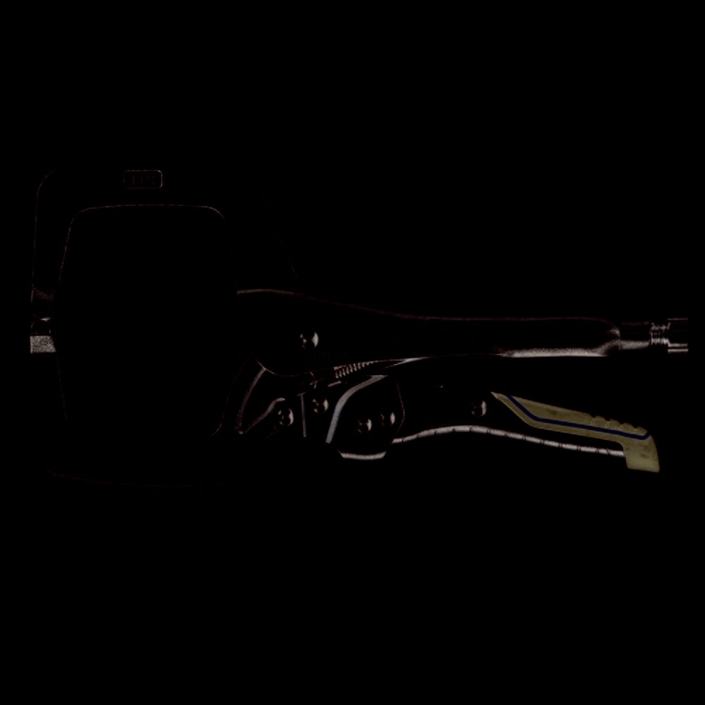 Vise-Grip IRHT82584 Fast Relesase Reduced Hand Span C-Clamp Locking Plier, 11"