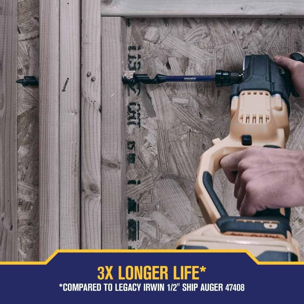 Irwin IWAX3006 1/2-In X 18-In Auger Bit - 3