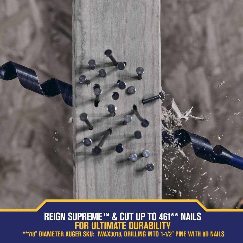 Irwin IWAX3006 1/2-In X 18-In Auger Bit - 5