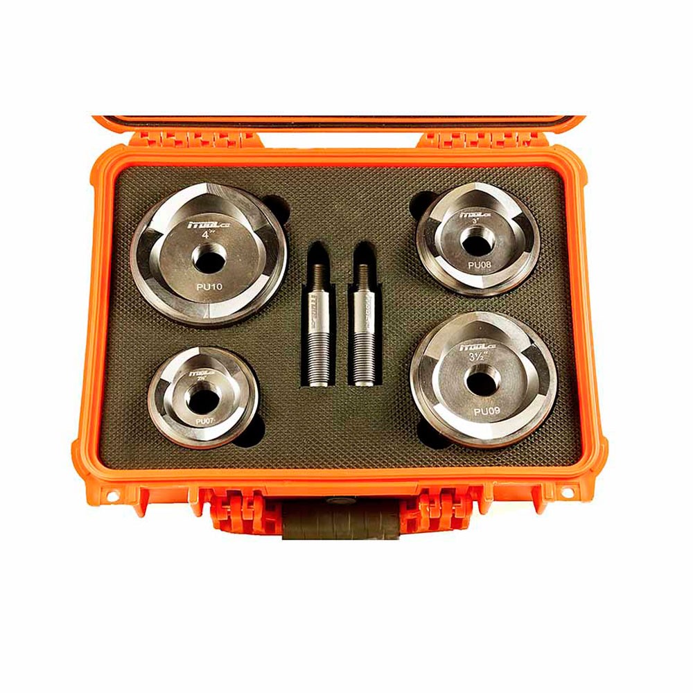 iTOOLco GP123 Gear Punch Die and Punch Set, 2-1/2" to 4"