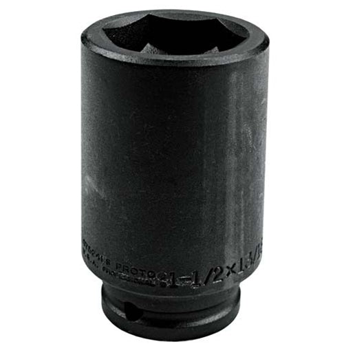 Proto J07524-LS 3/4" DRIVE BUDD WHEEL DEEP IMPACT SOCKET 1-1/2" - 6 POINT