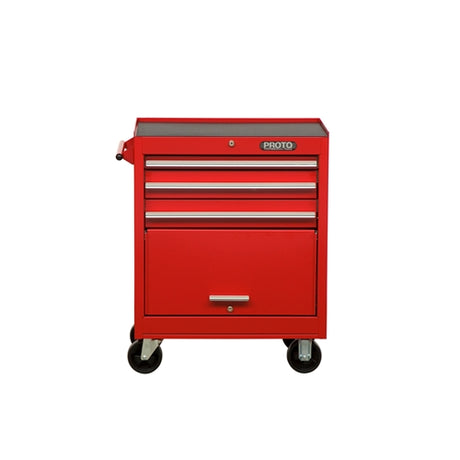 Proto J442735-3BK 27W X18D X 35H Black 3-Drawer Roller Cabinet