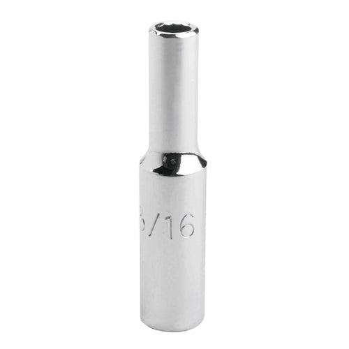 Proto  J4714LT 1/4" Drive Deep Socket 7/16" - 12 Point