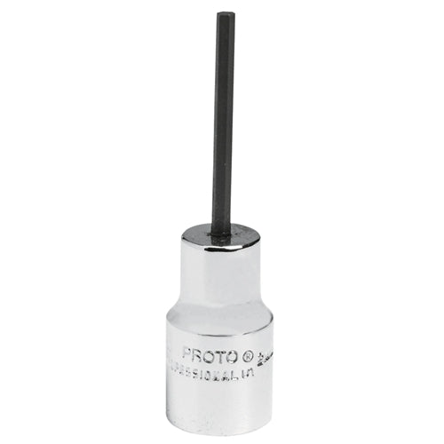 Proto J4770-2.5M 1/4" Drive Hex Bit Socket - 2.5 mm