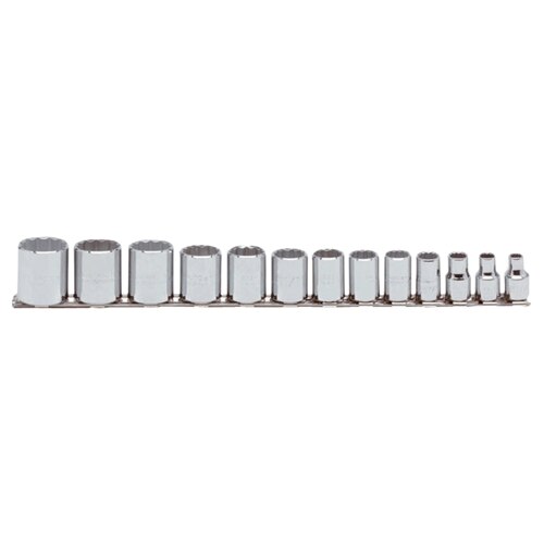 Proto J52124 3/8" Drive 13 Piece Socket Set - 12 Point