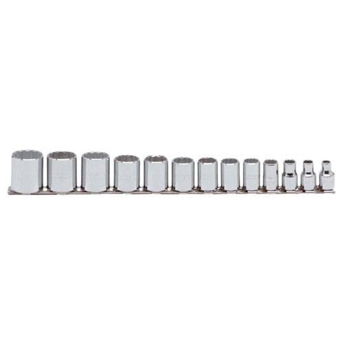 Proto J52124 3/8" Drive 13 Piece Socket Set - 12 Point - 2