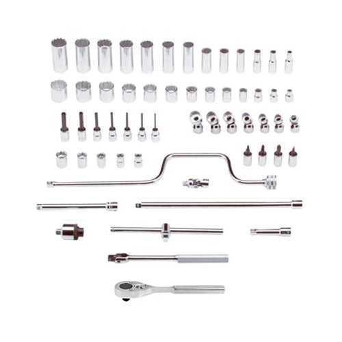 Proto J52142 3/8 Drive 58 Pc. Socket Set - 12 Point