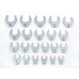 Proto J53000CF 1/2" Drive 22 Piece Crowfoot Wrench Set