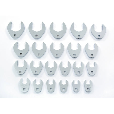 Proto J53000CF 1/2" Drive 22 Piece Crowfoot Wrench Set