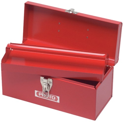 Proto J9954-NA General Purpose Single Latch Tool Box, 14" x 6" x 6-1/2"