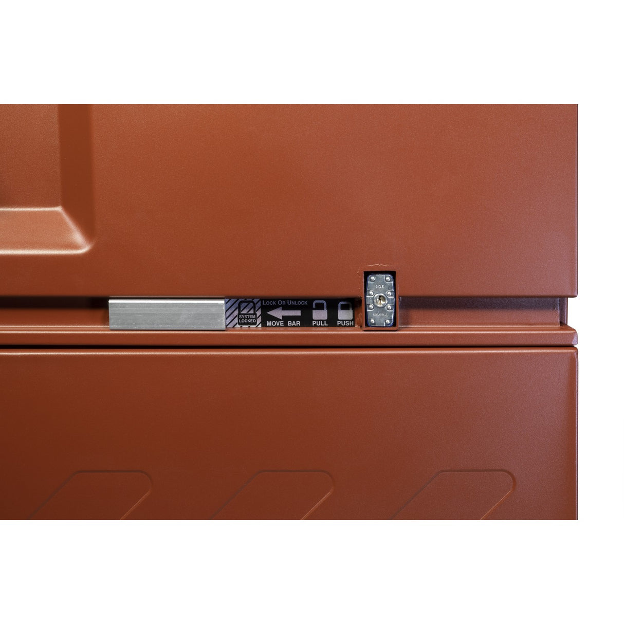 JOBOX 2-684990-01 74" Site-Vaultâ„¢ Drop Front Piano Box - 5