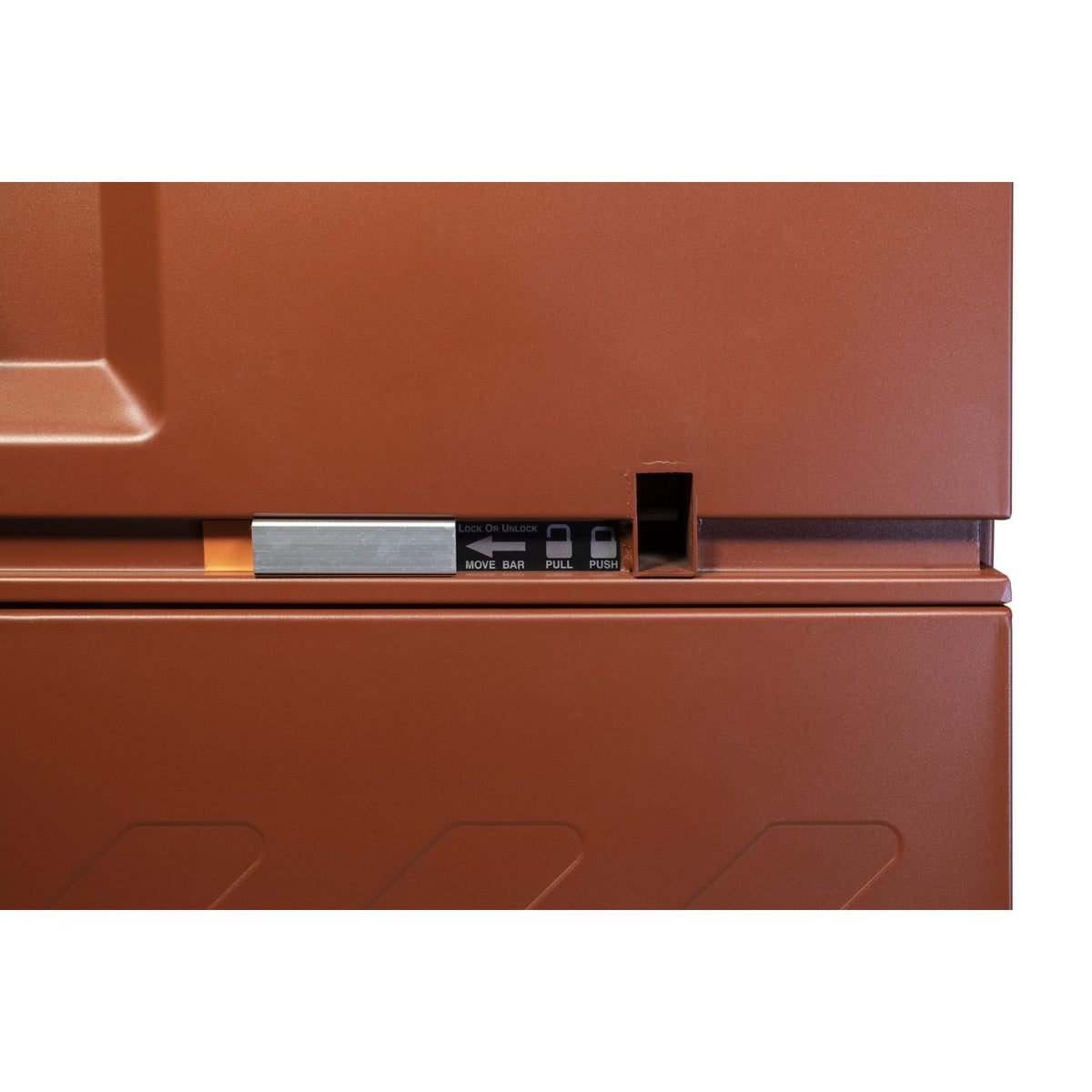 JOBOX 2-684990-01 74" Site-Vaultâ„¢ Drop Front Piano Box - 6