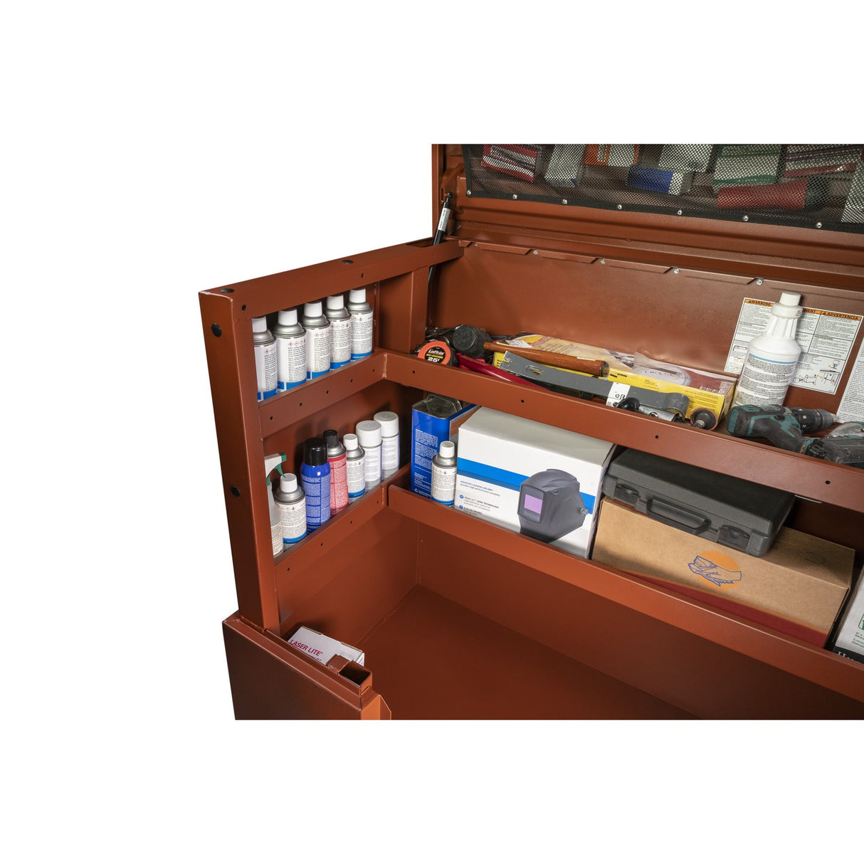 JOBOX 2-684990-01 74" Site-Vaultâ„¢ Drop Front Piano Box - 14