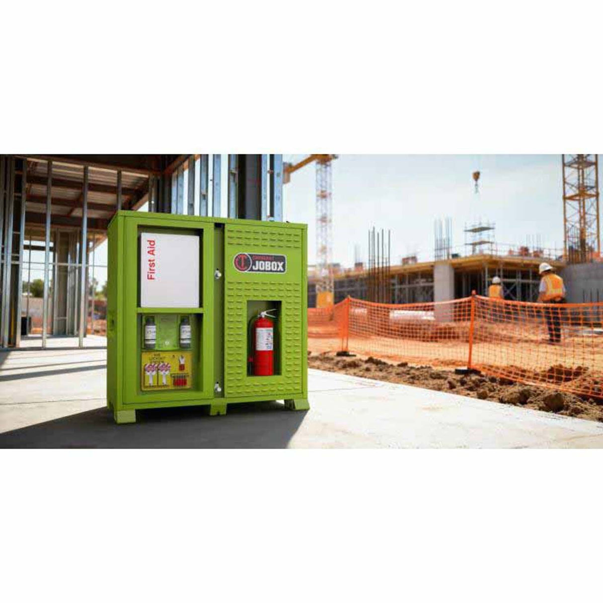 Crescent Jobox CJBPPE60V 60" Vented PPE Storage Cabinet - 5