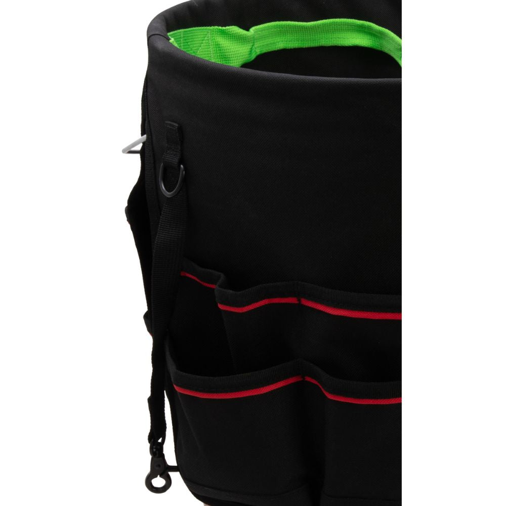 212 Performance BKO29-05 29-Pocket 5-Gallon Bucket Tool Organizer Black;Green;Red - 4
