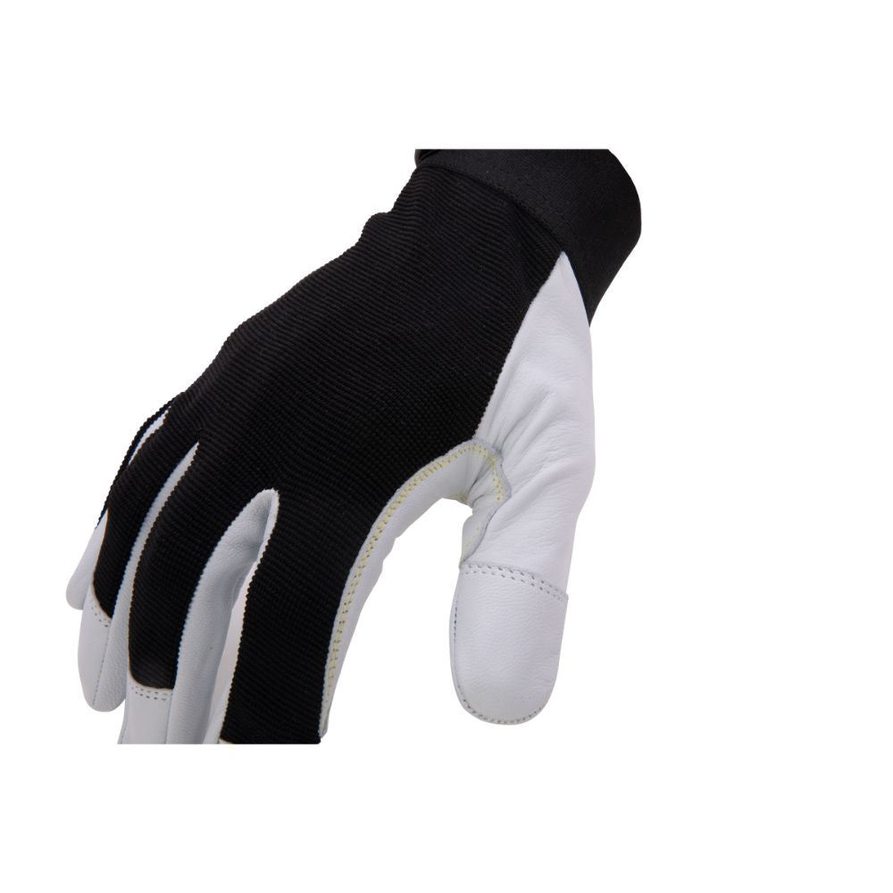 212 Performance LPC5-05-011 Goatskin Leather Palm Cut 5 Fabricator Gloves Black - 4