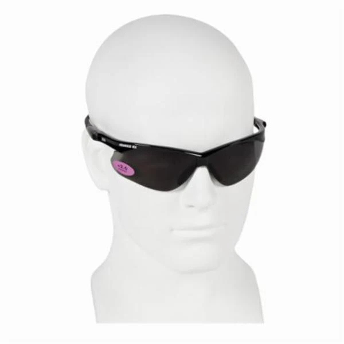 Jackson Safety 22518 V60 Nemesis Rx Reader Safety Glasses Smoke Lens +2.0 Diopter - 4