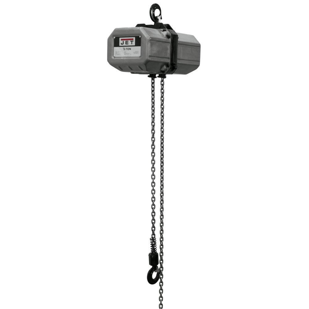 Jet JT9-123150 1/2SS-3C-15, 1/2-Ton Electric Chain Hoist 3-Phase 15' Lift