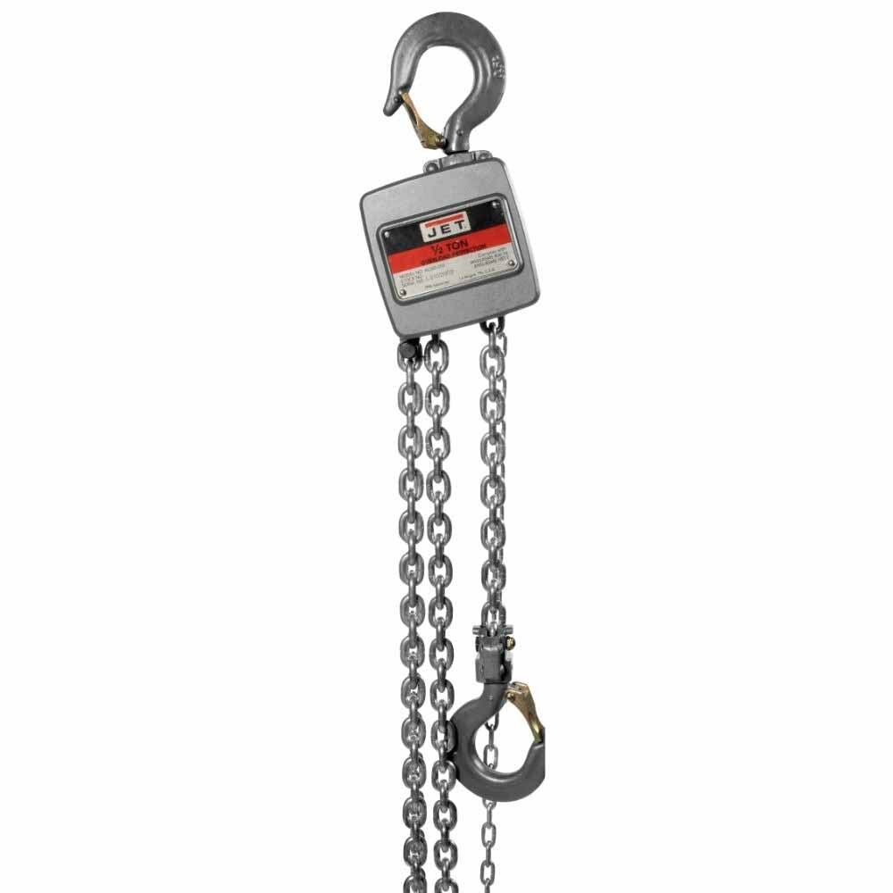 Jet JT9-133054 AL100-050-30 1/2 Ton Hand Chain Hoist with 30' of Lift