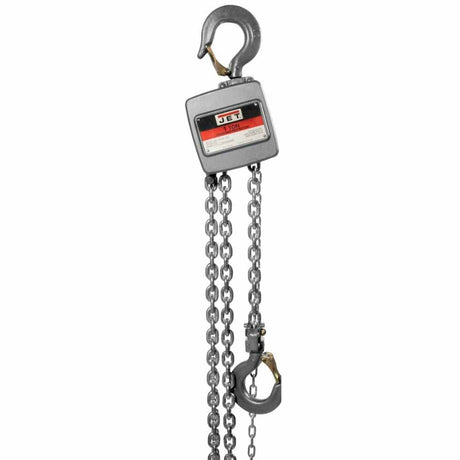 Jet JT9-133115 AL100-100-15  1 Ton Hand Chain Hoist with 15' of Lift