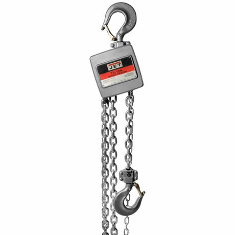 Jet JT9-133123 AL100-150-20  1-1/2 Ton Hand Chain Hoist with 20' of Lift