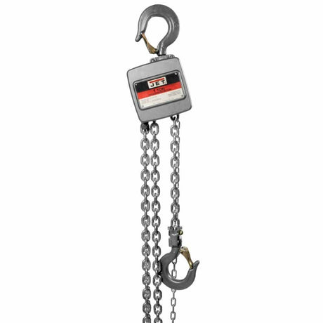 Jet JT9-133130 AL100-100-30  1 Ton Hand Chain Hoist with 30' of Lift