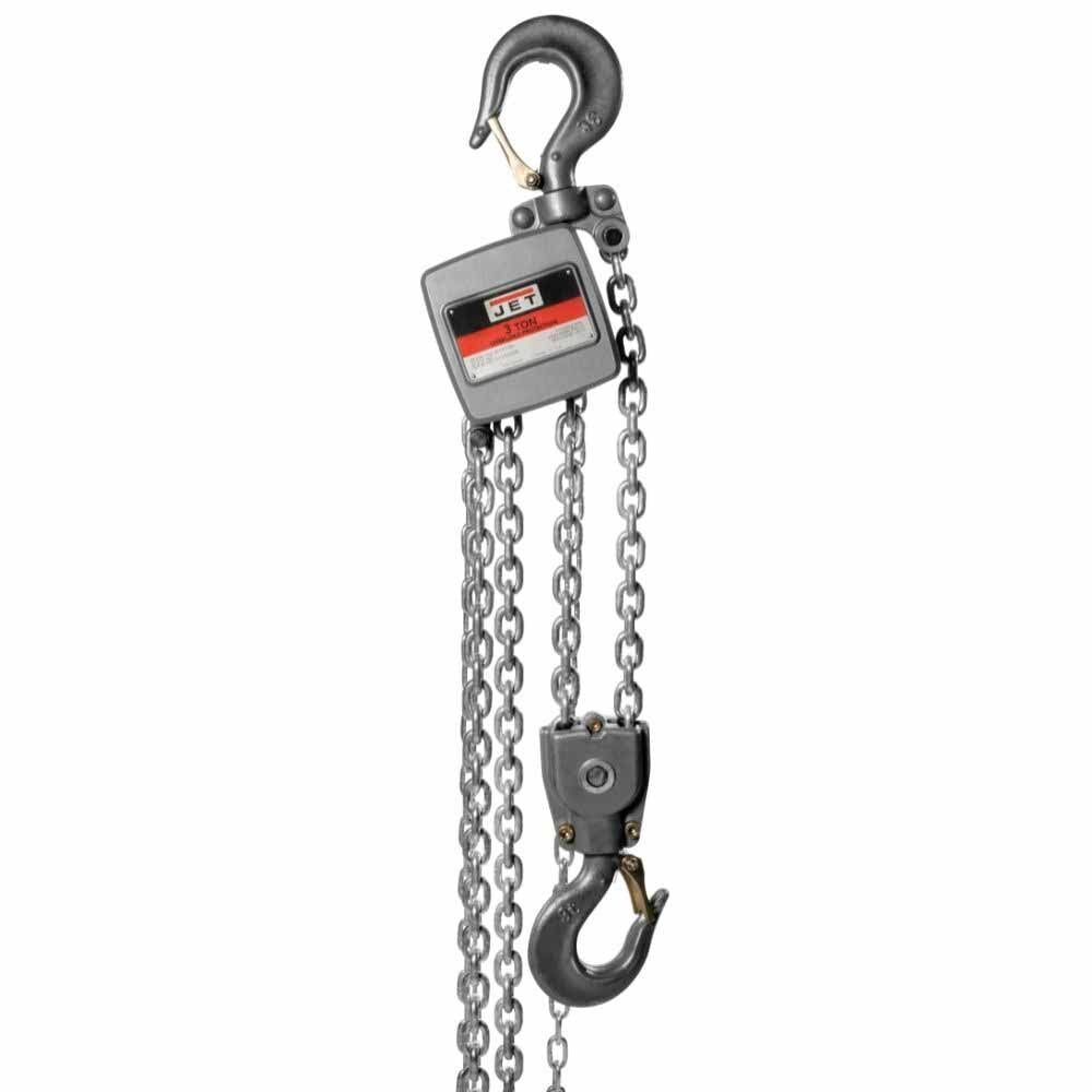 Jet JT9-133330 AL100-300-30 3 Ton Hand Chain Hoist with 30' of Lift