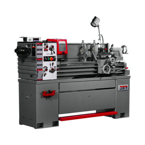 Jet JT9-311447 EVS Lathe w/ Acu-Rite 203 DRO, Taper Atchmt & Collet Closer - 14