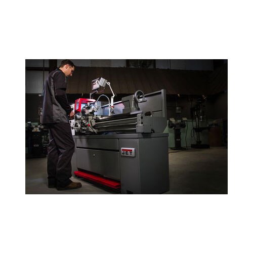 Jet JT9-311447 EVS Lathe w/ Acu-Rite 203 DRO, Taper Atchmt & Collet Closer - 16