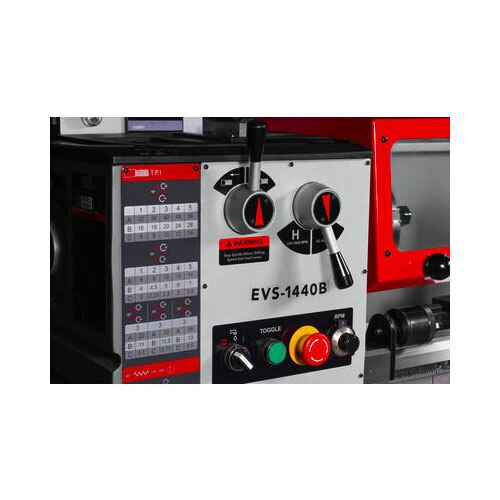 Jet JT9-311450 EVS Lathe w/ Newall DP700 DRO and Taper Attachment, 3HP - 2