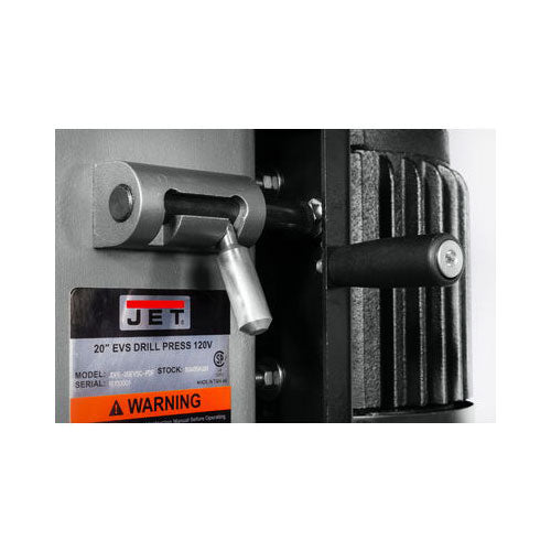 Jet JT9-354251 EVS Drill Press with Clutch Speed Change, 1-1/4" 115V 1PH - 6
