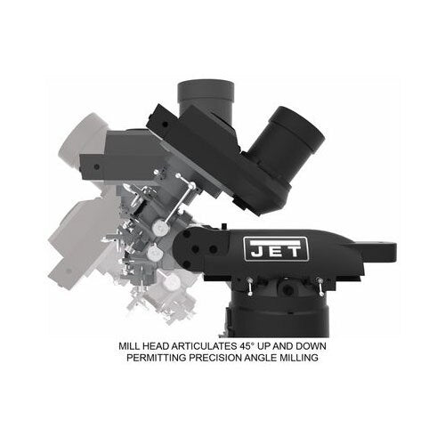 Jet Elite JT9-894145 ETM-949 Mill with 3-Axis ACU-RITE 303 (Knee) DRO - 6