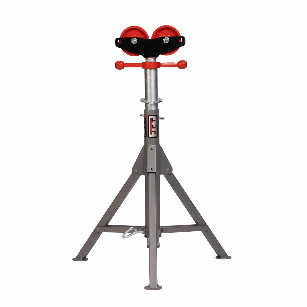Jet JT1-2404 Folding Pipe Jack Stand w/Steel Rollers