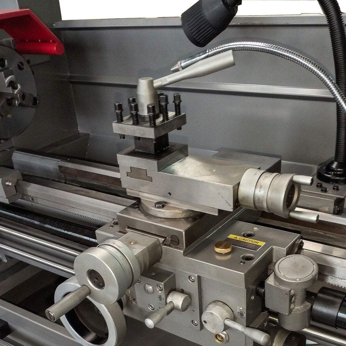 Jet JT1-3257 GH-1340 13x40 Gear Head Engine Lathe with Newall NMS300 DRO and Collet Closer - 5