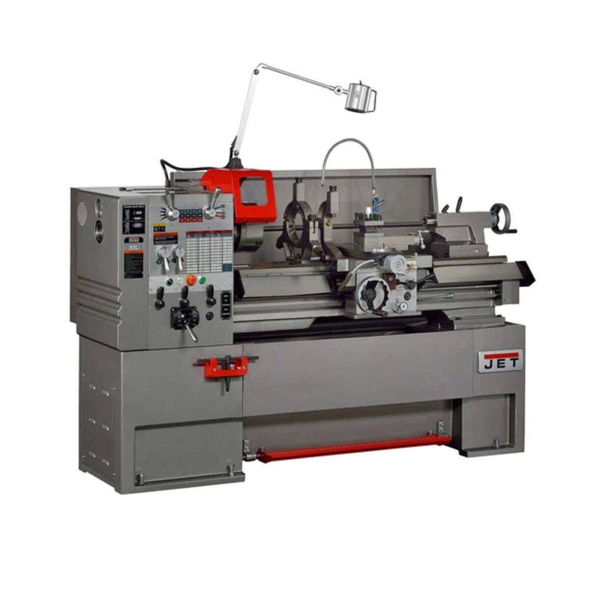 Jet JT1-3276 14" x 40" Large Spindle Bore Gear Head Lathe 460V - 2