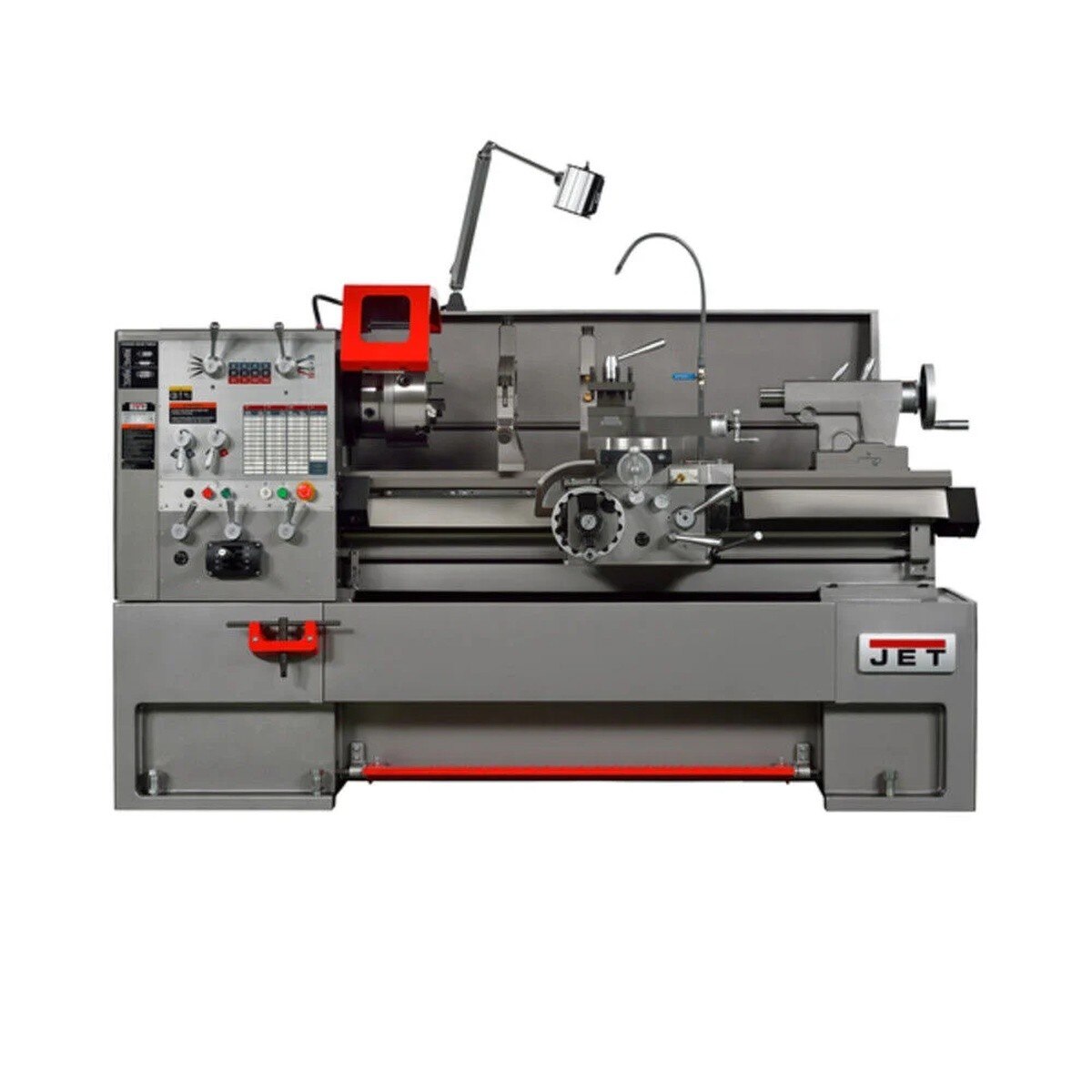 Jet GH-2180ZX 21x80 Large Spindle Bore Gear Head Lathe with Acu-Rite 303 DRO